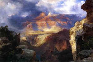 Main Product Photo of A Miracle of Nature Painting by Thomas Moran