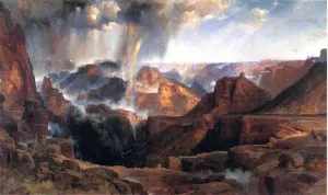 Chasm of the Colorado by Thomas Moran Oil Painting Reproduction