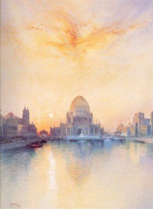 Main Product Photo of Chicago World's Fair Painting by Thomas Moran