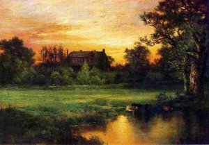 Easthampton by Thomas Moran Oil Painting Reproduction