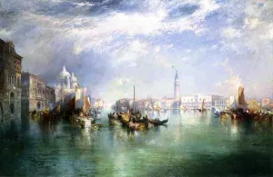 Entrance to the Grand Canal, Venice by Oil Painting Reproduction