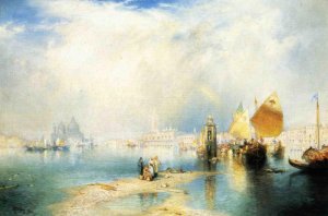 Main Product Photo of Grand Canal, Venice Painting by Thomas Moran