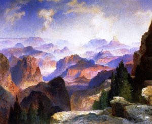 Main Product Photo of Grand Canyon Painting by Thomas Moran