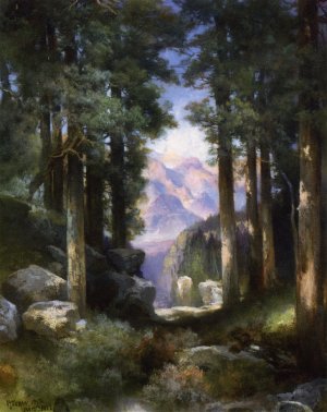 Main Product Photo of Grand Canyon of the Colorado Painting by Thomas Moran