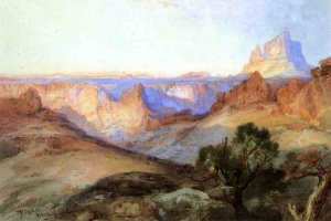 Main Product Photo of In Southern Utah Painting by Thomas Moran