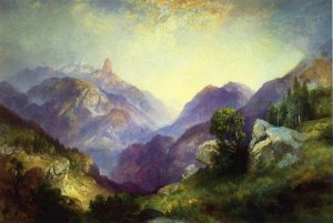 Main Product Photo of Index Peak Painting by Thomas Moran