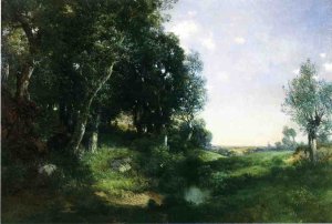 June - Easthampton by Oil Painting Reproduction