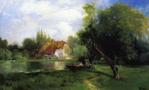 Near East Hampton, Long Island by Oil Painting Reproduction