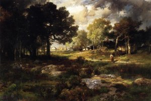 Main Product Photo of Romantic Landscape Painting by Thomas Moran
