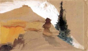 Main Product Photo of Sand in the Canyon Painting by Thomas Moran