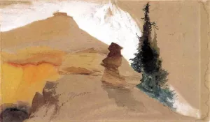 Sand in the Canyon by Thomas Moran Oil Painting Reproduction