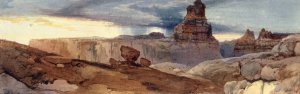 Main Product Photo of Shin-Au-Av-Tu-Weap Painting by Thomas Moran