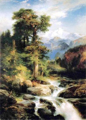 Main Product Photo of Solitude Painting by Thomas Moran