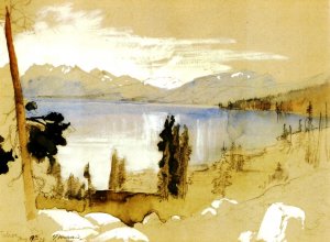 Tahoe by Thomas Moran Oil Painting Reproduction
