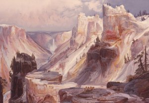 Main Product Photo of The Grand Canyon, Yellowstone Painting by Thomas Moran