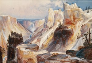 The Grand Canyon, Yellowstone by Oil Painting Reproduction