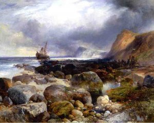 Main Product Photo of The Morning After Painting by Thomas Moran