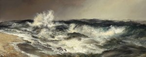 The Much Resounding Sea by Oil Painting Reproduction