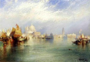 Main Product Photo of The Splendor of Venice Painting by Thomas Moran