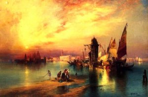 Main Product Photo of Venice 2 Painting by Thomas Moran