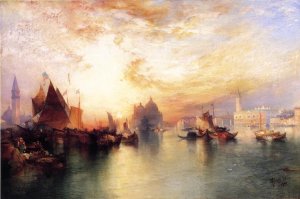 Venice, from near San Giorgio by Oil Painting Reproduction