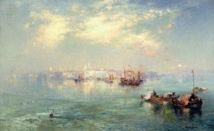 Vera Cruz Harbor, Mexico by Oil Painting Reproduction